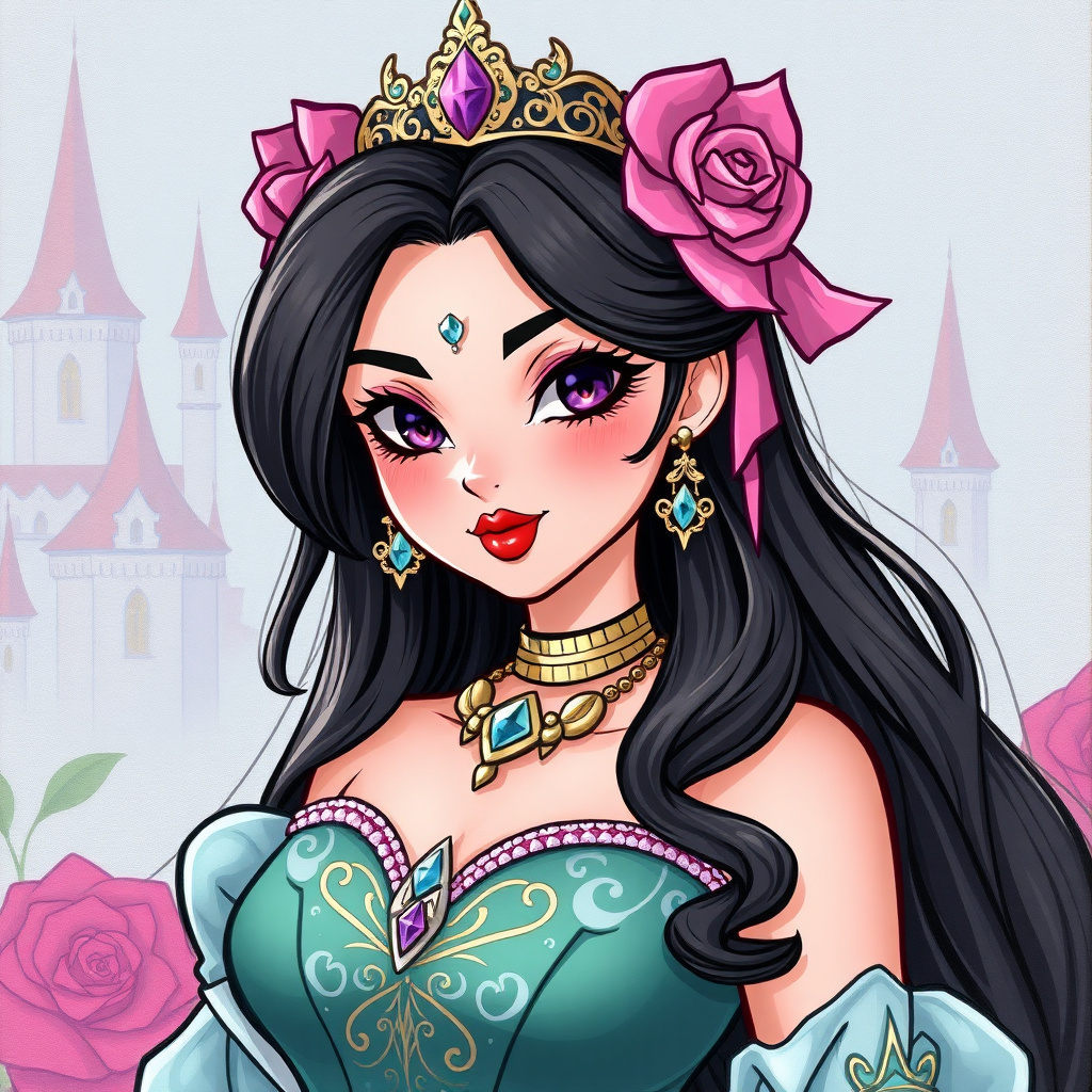 Villainess Princess manhwa cover